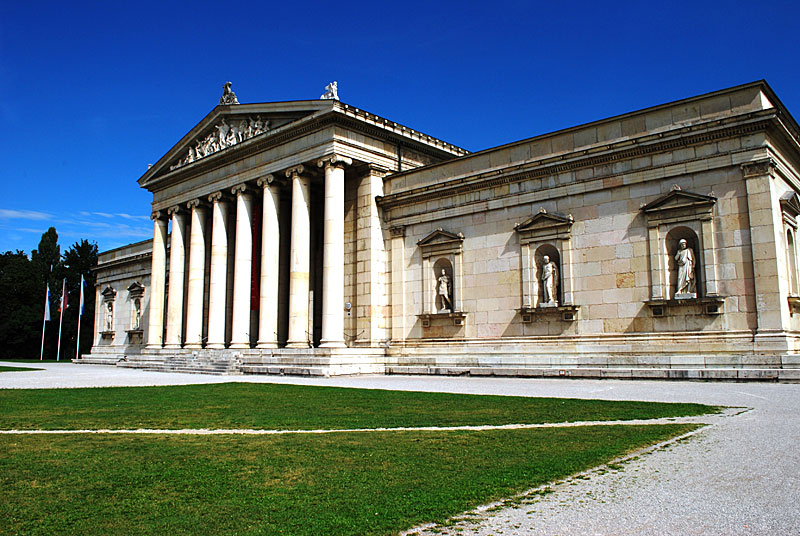 Glyptothek am Münchener Königsplatz